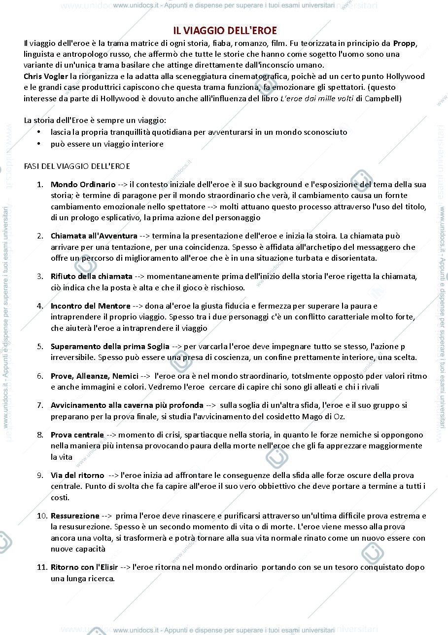 Anteprima pagina 1 — Il viaggio dell'eroe