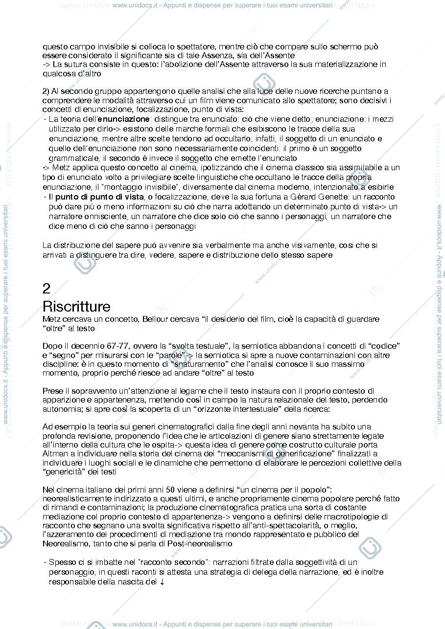 Anteprima pagina 3 — Metodologie di analisi del film di Bertetto