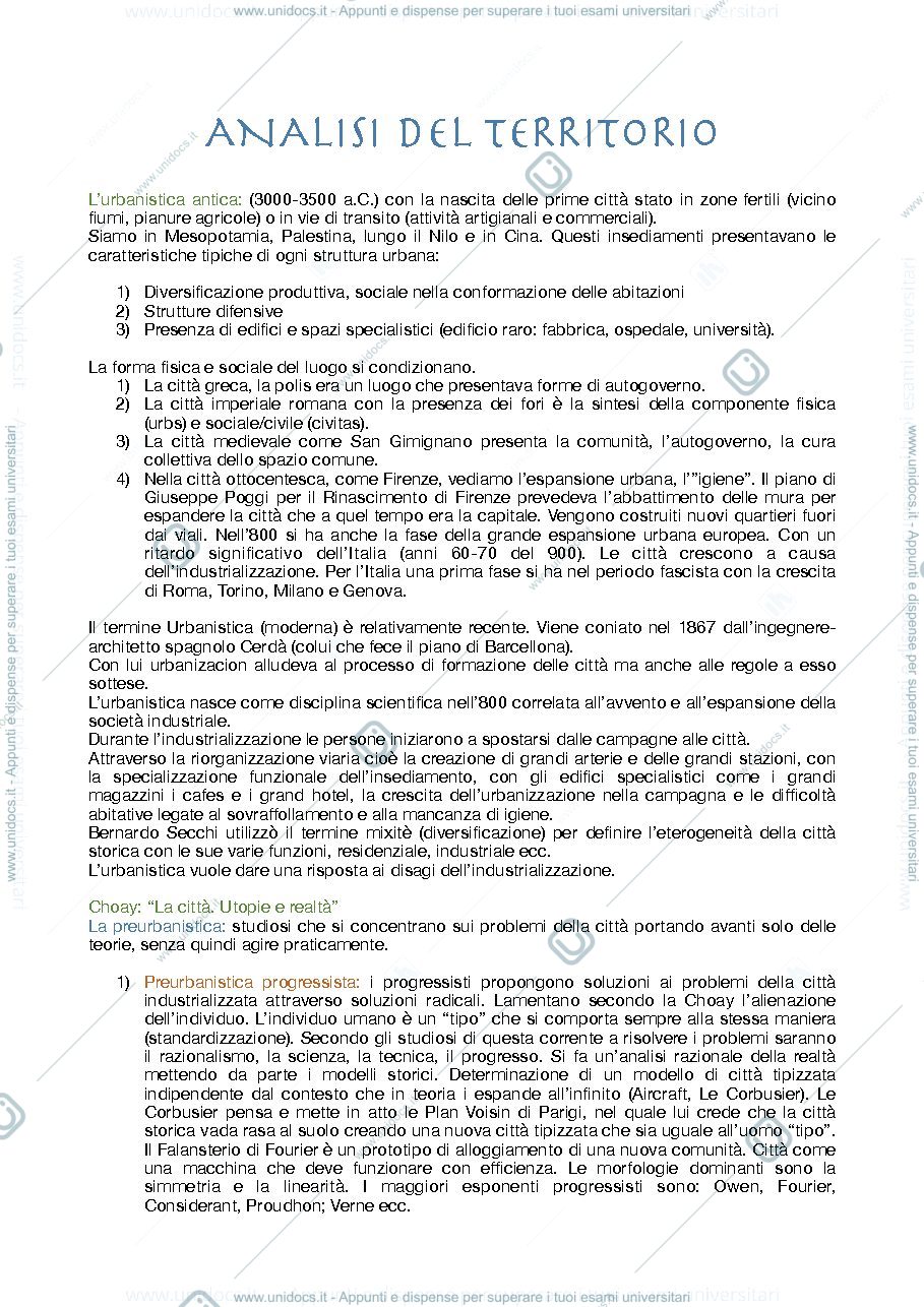 Anteprima pagina 1 — Appunti per esame
