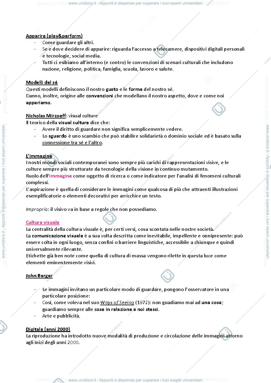 Anteprima pagina 2 — ANALISI DELLA COMUNICAZIONE VISIVA - APPUNTI