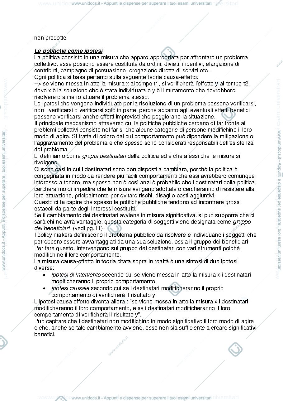 Anteprima pagina 3 — Analisi delle politiche pubbliche 