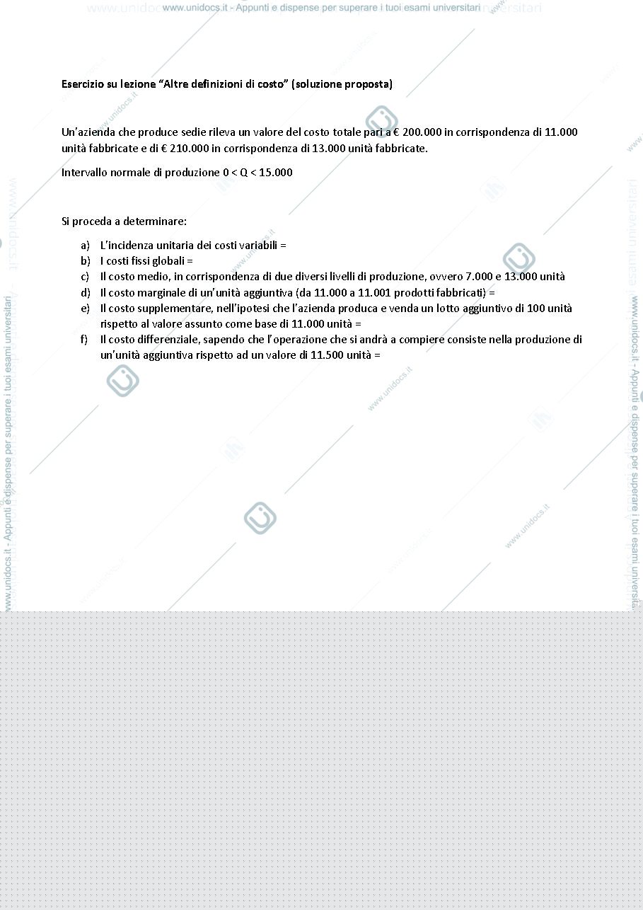 Anteprima pagina 1 — Slides Lezioni