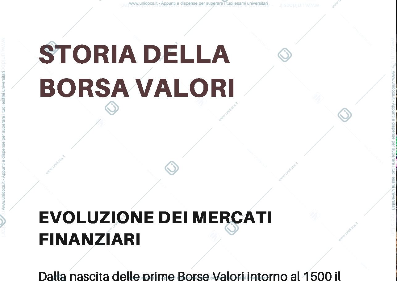 Anteprima pagina 2 — lezione di borsa