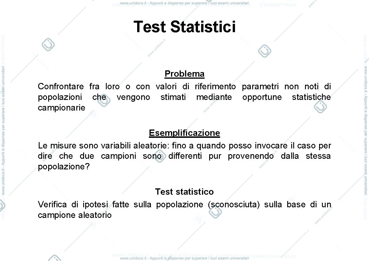 Anteprima pagina 1 — test d'ipotesi