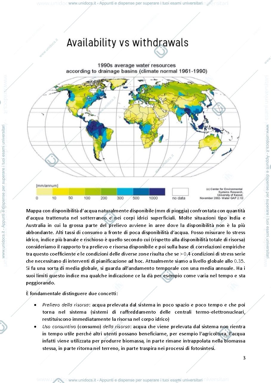 Anteprima pagina 3 — Appunti ANALISI E GESTIONE DEI SISTEMI AMBIENTALI