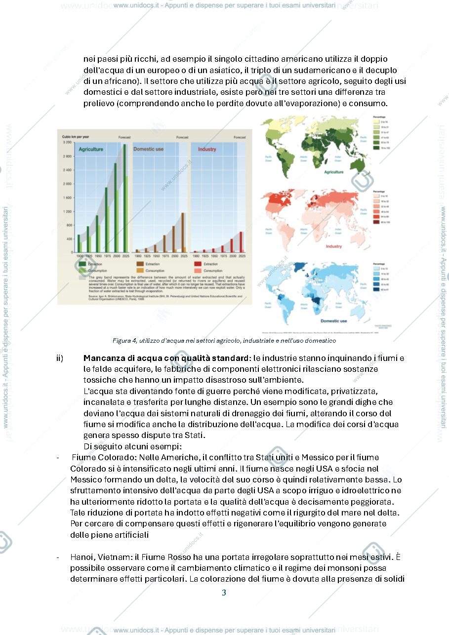 Anteprima pagina 3 — Analisi e gestione delle risorse naturali - dispensa