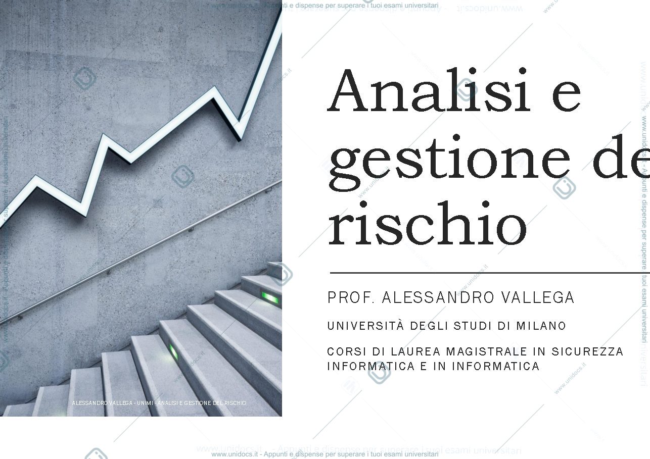 Anteprima pagina 1 — appunti con definizioni