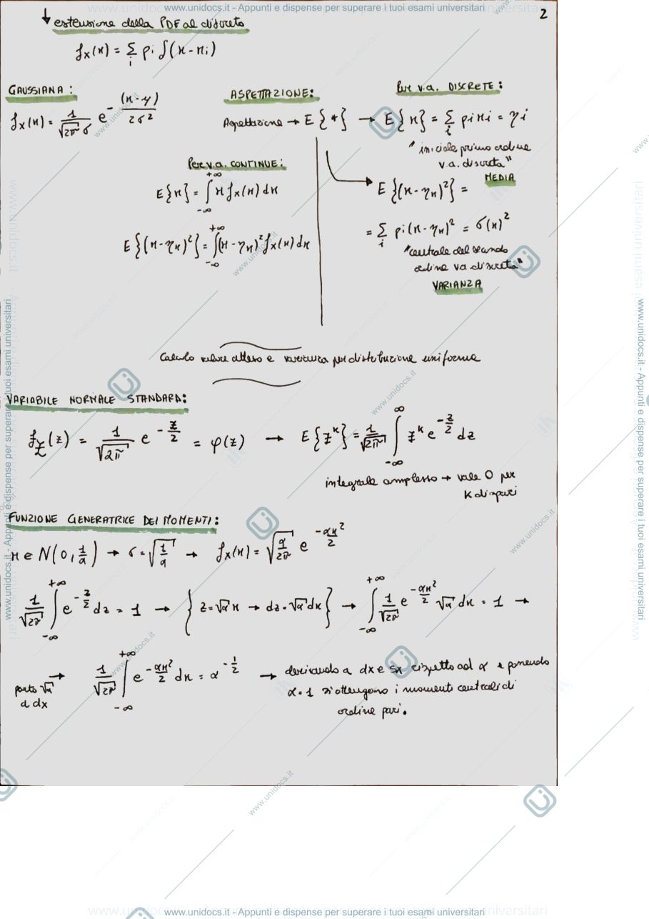 Anteprima pagina 2 — Appunti Lezioni Prof. Vanello