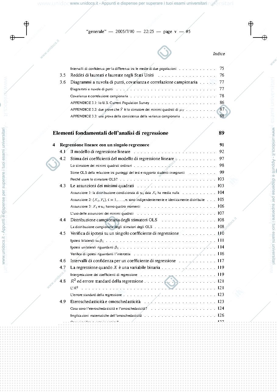 Anteprima pagina 5 — libro di econometria
