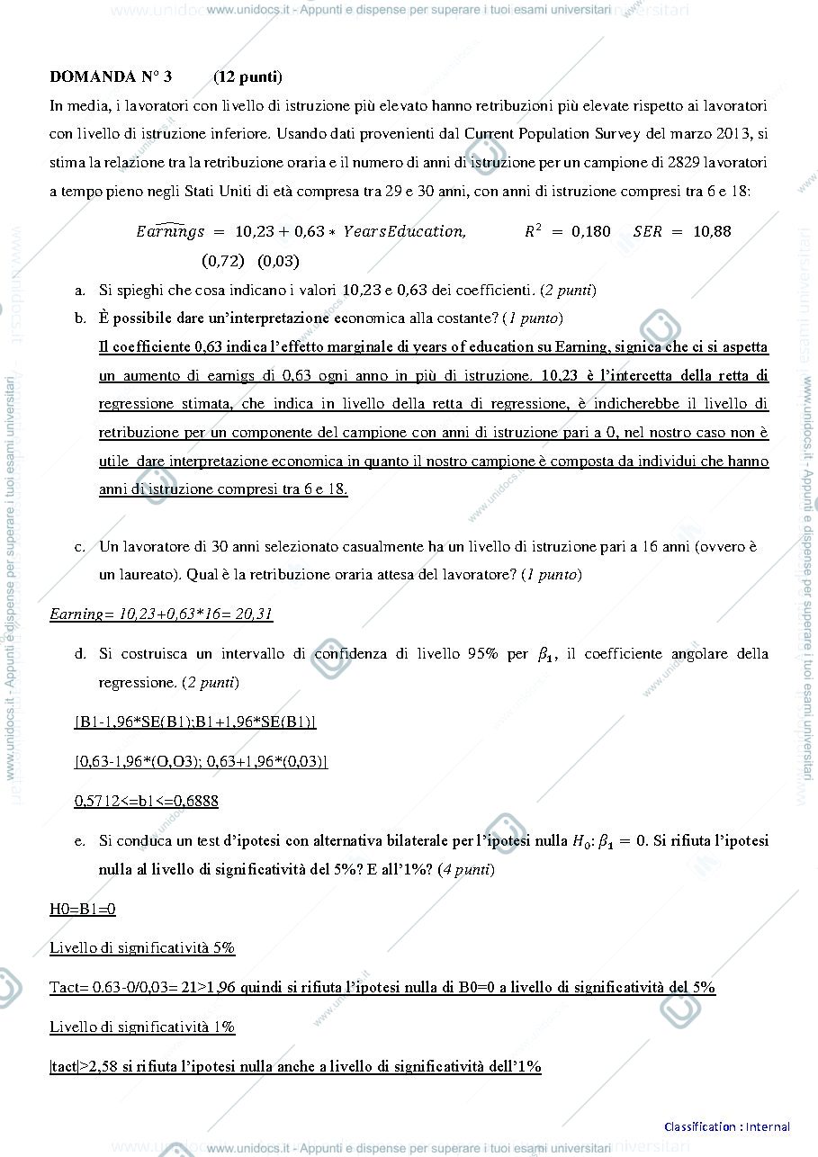 Anteprima pagina 1 — Esercizi + souzioni
