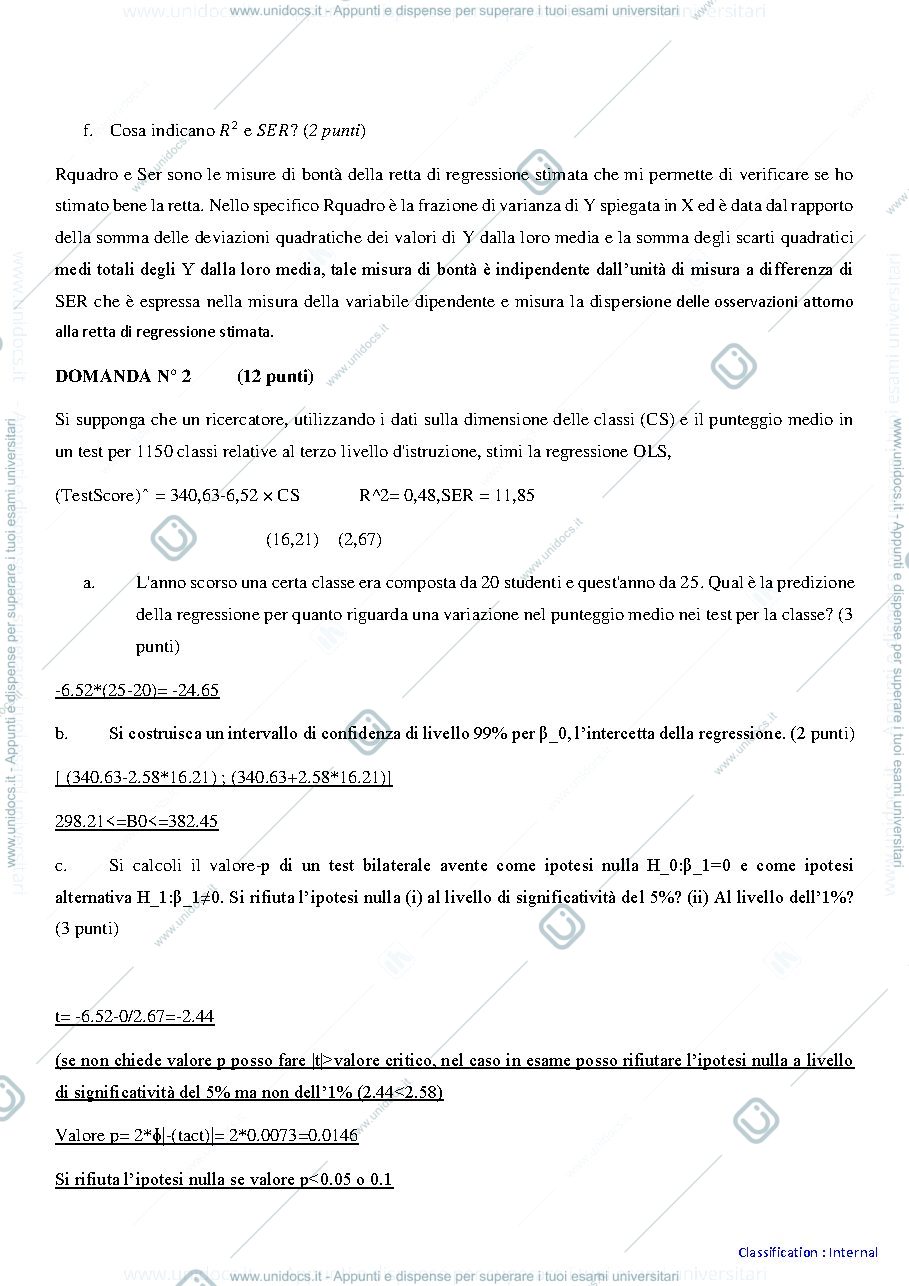 Anteprima pagina 2 — Esercizi + souzioni