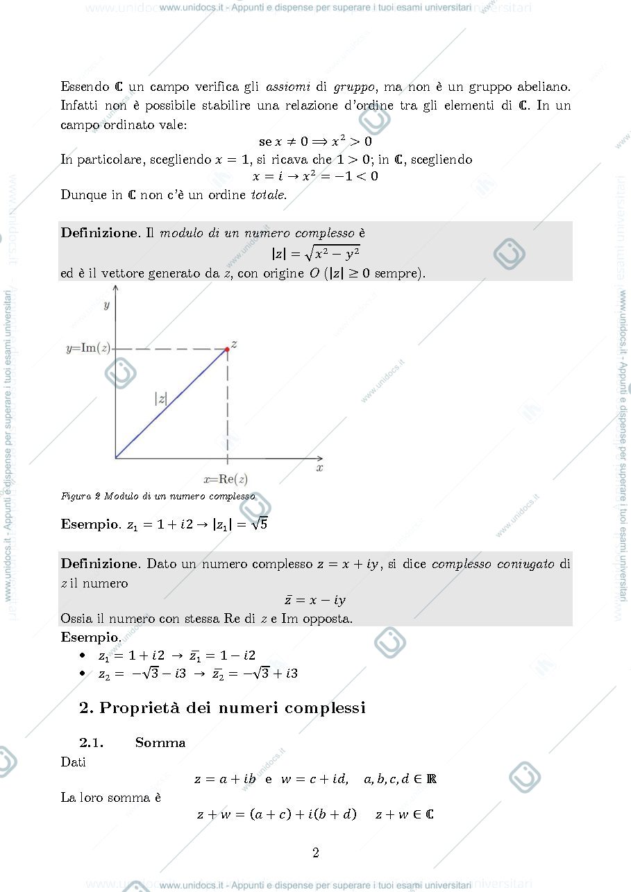 Anteprima pagina 2 — numeri_complessi per corso prof.Pata