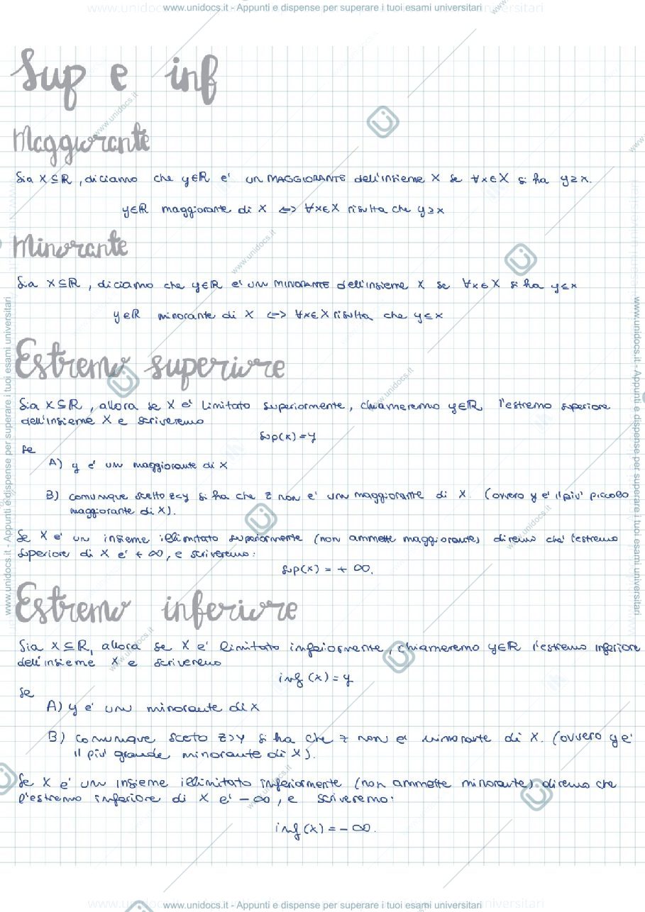 Anteprima pagina 2 — Teoria per l’orale di analisi 1 (Novaga)