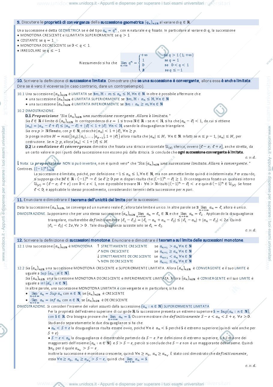 Anteprima pagina 3 — Syllabus Analisi 1