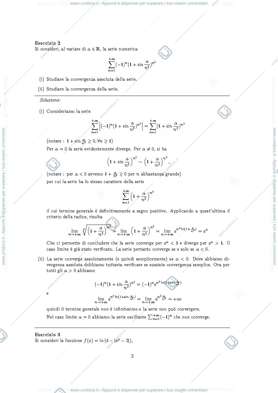 Anteprima pagina 2 — Analisi 1