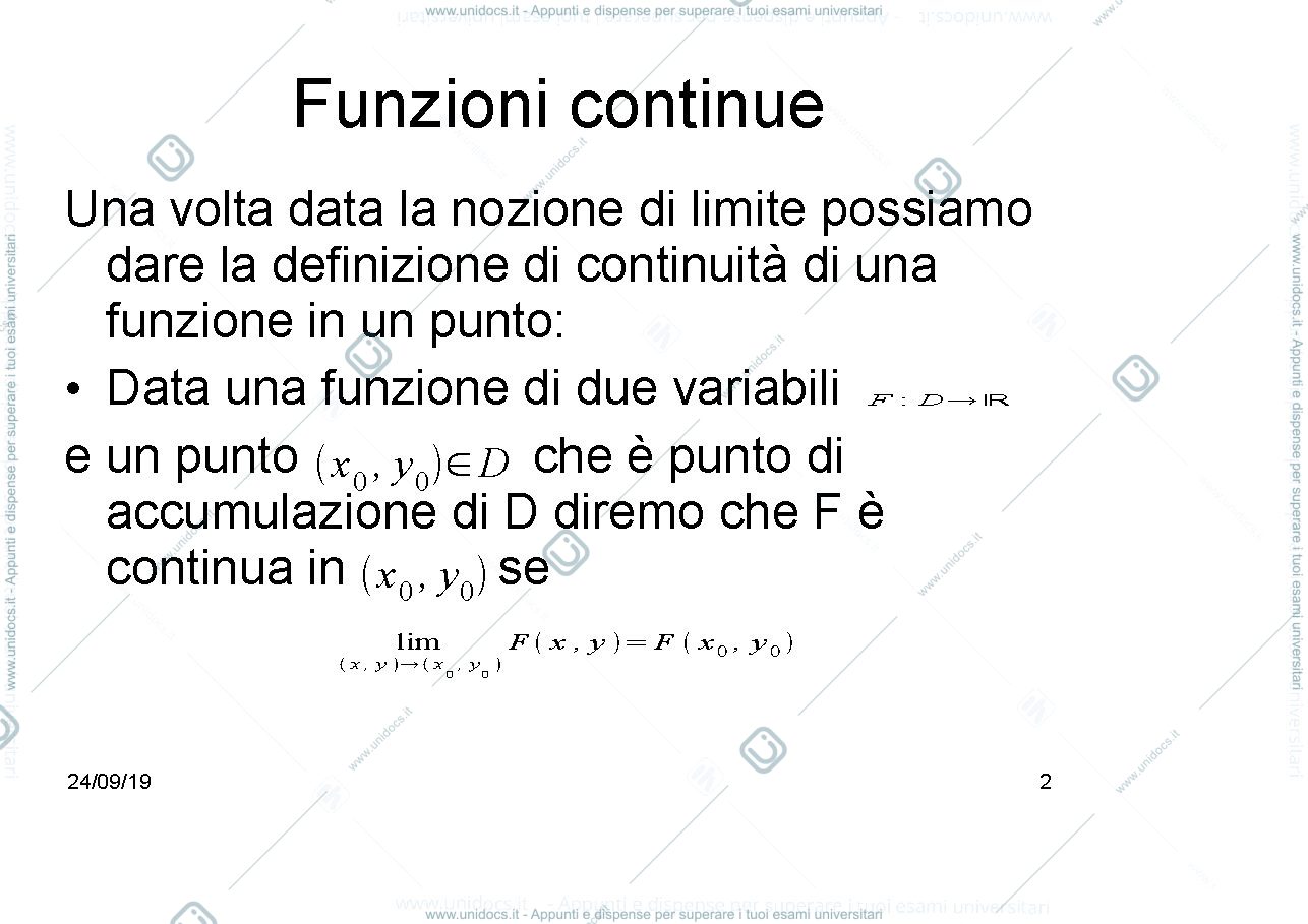 Anteprima pagina 2 — Lezione 3 lezioni 19-20 prof: Möseneder Frajria Pierluigi