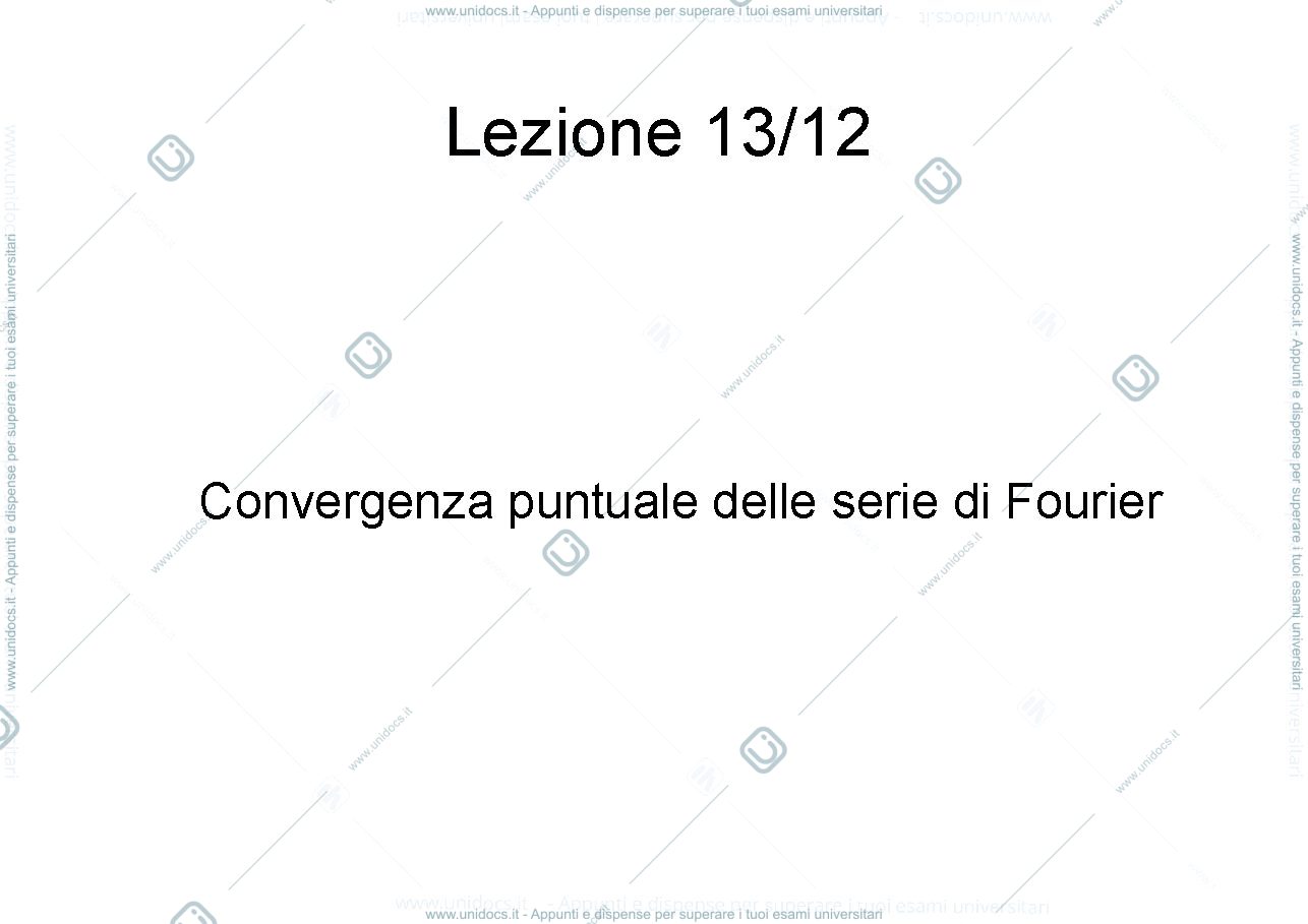Anteprima pagina 1 — Lezione 21 lezioni 19-20 prof: Möseneder Frajria Pierluigi