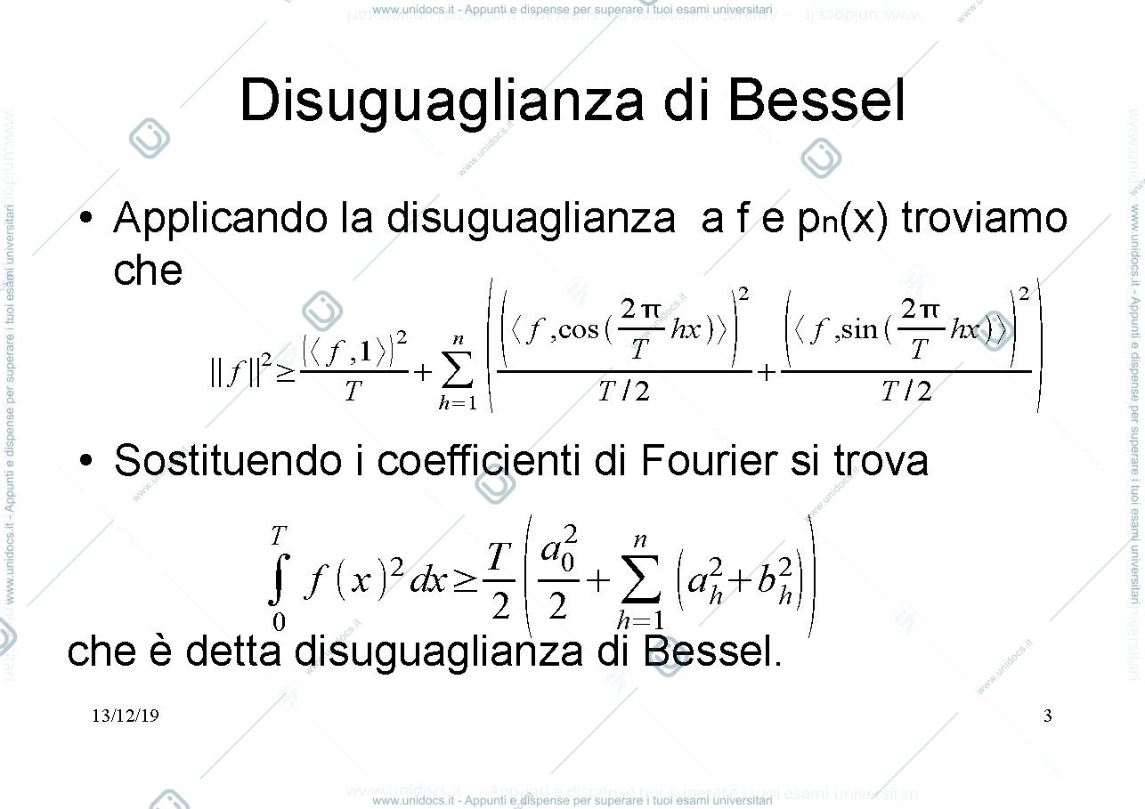 Anteprima pagina 3 — Lezione 21 lezioni 19-20 prof: Möseneder Frajria Pierluigi