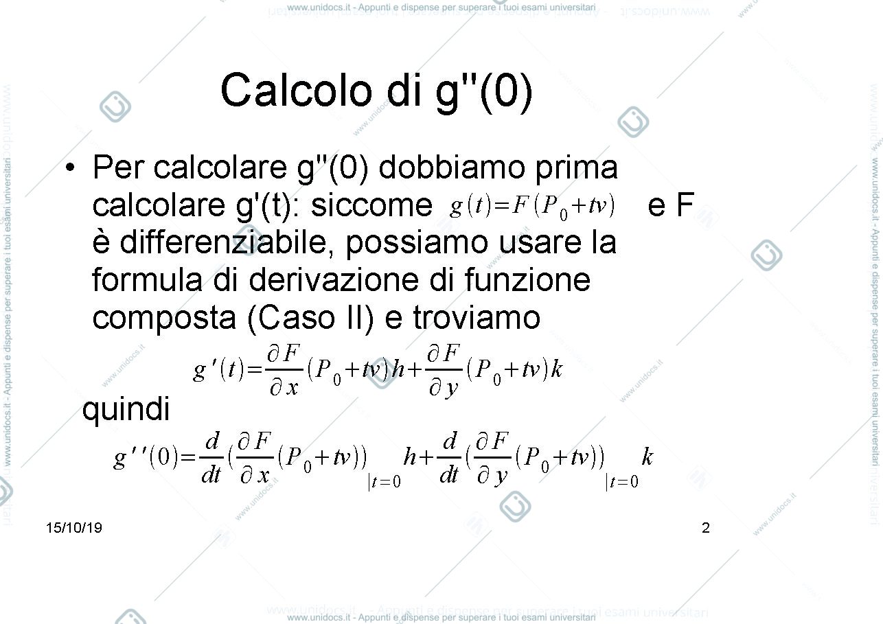 Anteprima pagina 2 — Lezione 7 lezioni 19-20 prof: Möseneder Frajria Pierluigi