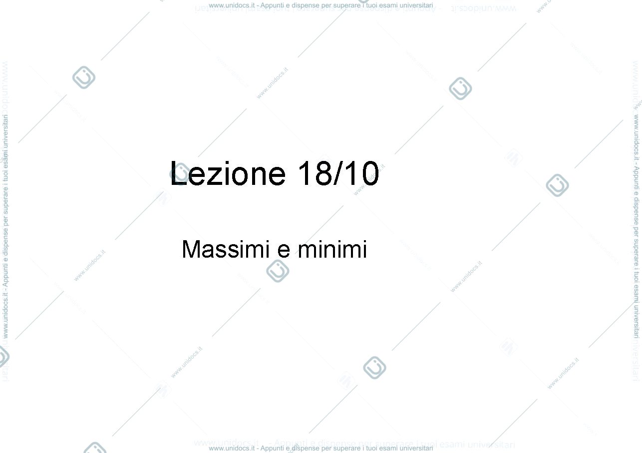 Anteprima pagina 1 — Lezione 8 lezioni 19-20 prof: Möseneder Frajria Pierluigi