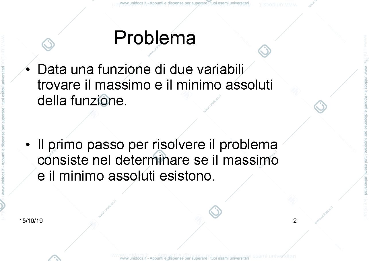 Anteprima pagina 2 — Lezione 8 lezioni 19-20 prof: Möseneder Frajria Pierluigi