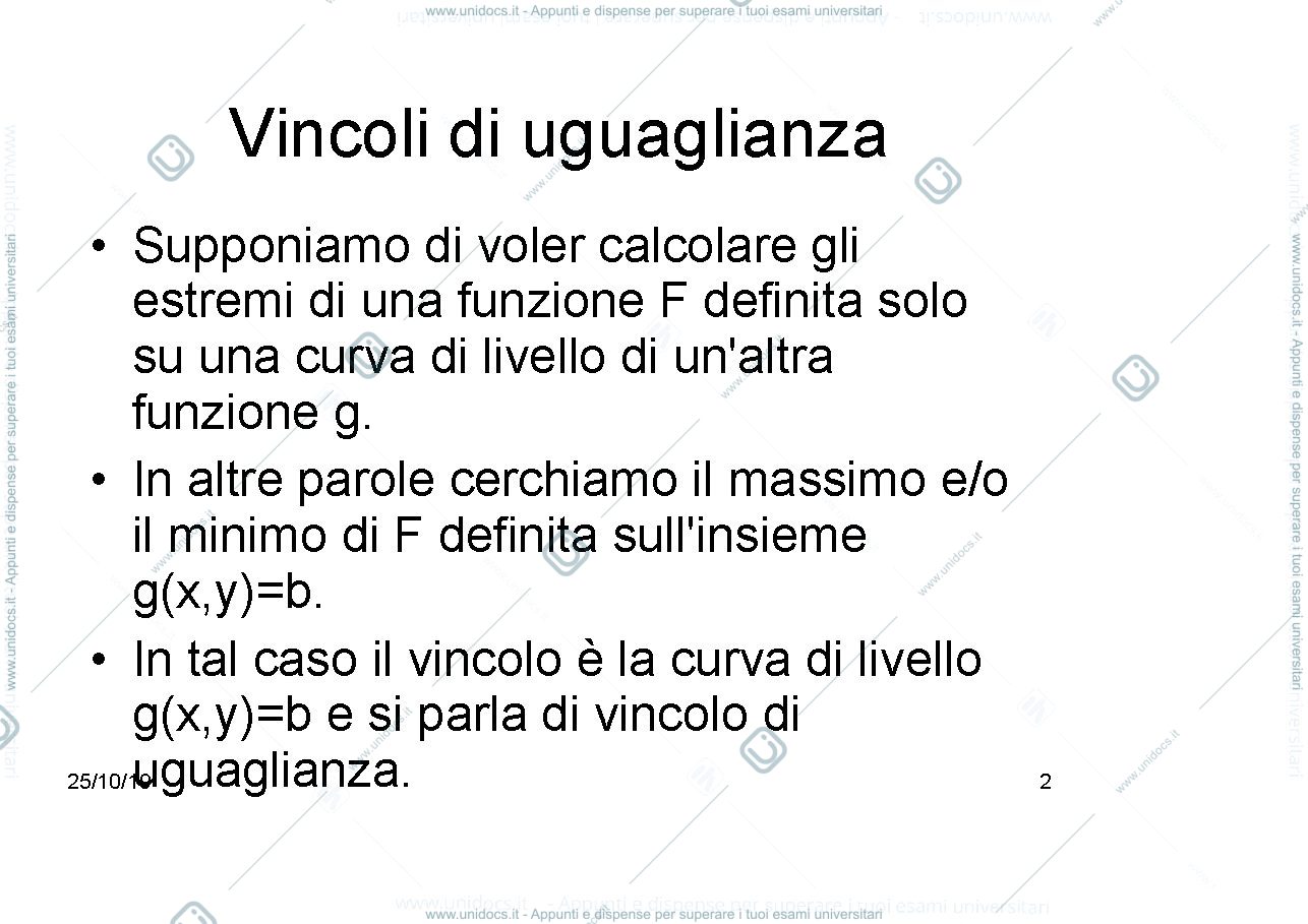 Anteprima pagina 2 — Lezione 10 lezioni 19-20 prof: Möseneder Frajria Pierluigi