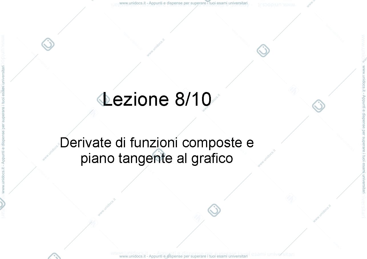Anteprima pagina 1 — Lezione 5 lezioni 19-20 prof: Möseneder Frajria Pierluigi