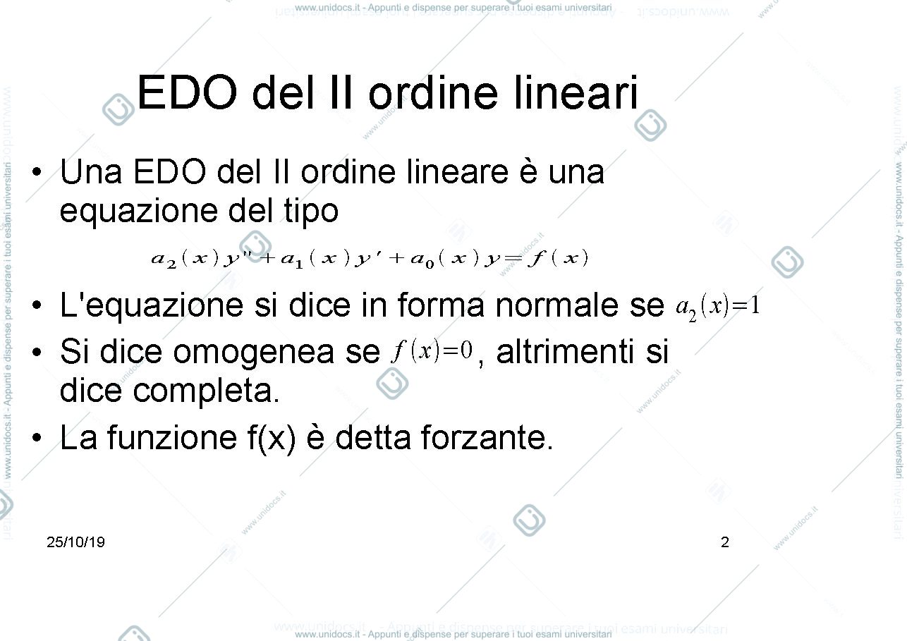 Anteprima pagina 2 — Lezione 11 lezioni 19-20 prof: Möseneder Frajria Pierluigi