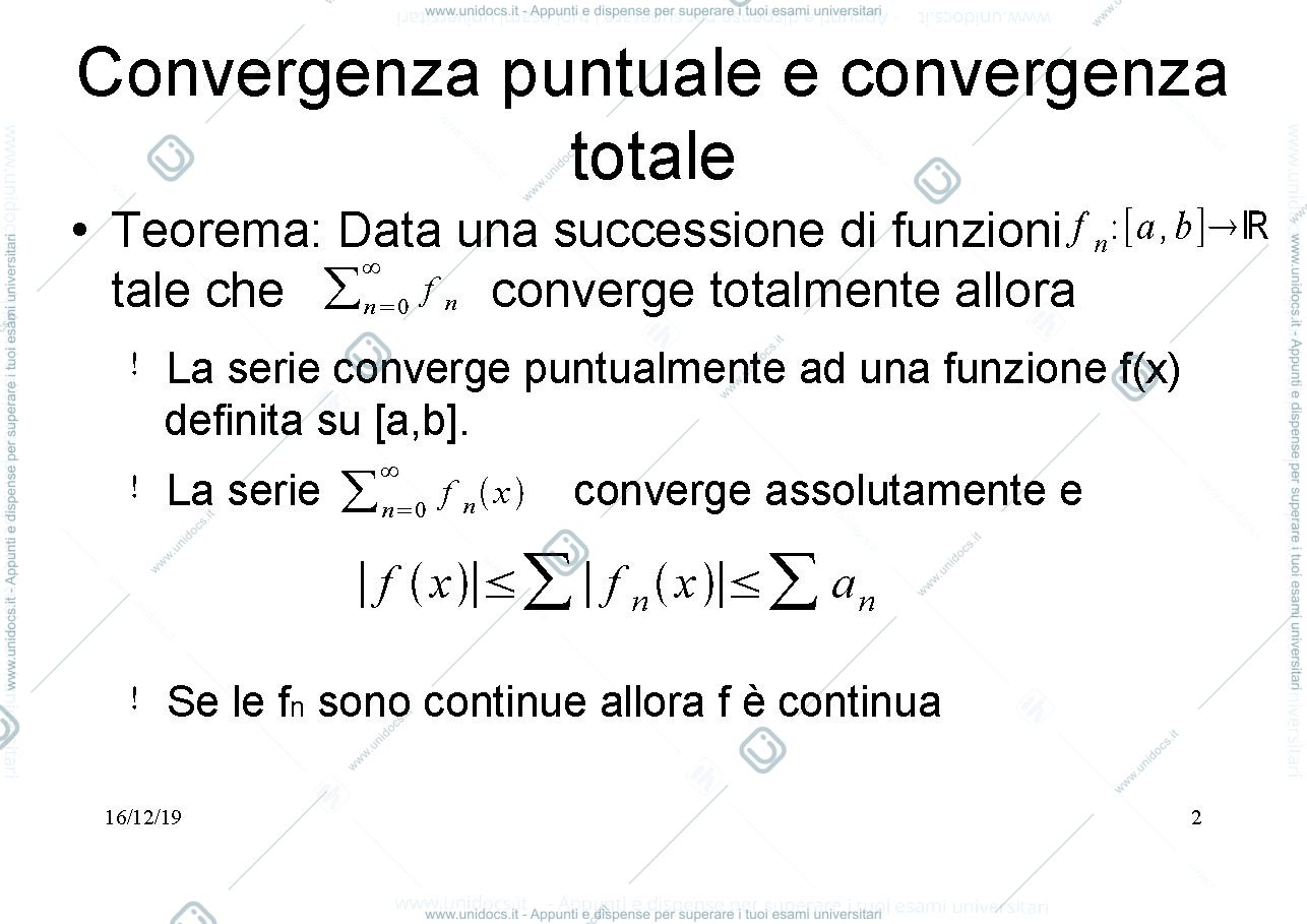 Anteprima pagina 2 — Lezione 22 lezioni 19-20 prof: Möseneder Frajria Pierluigi