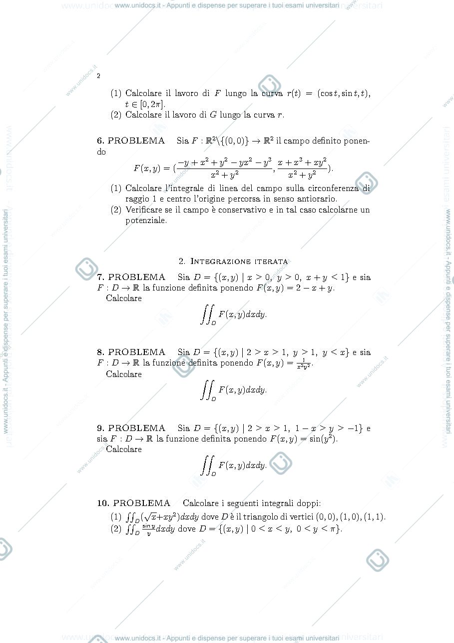 Anteprima pagina 2 — ESERCITAZIONE 8 esercizi prof: Möseneder Frajria Pierluigi