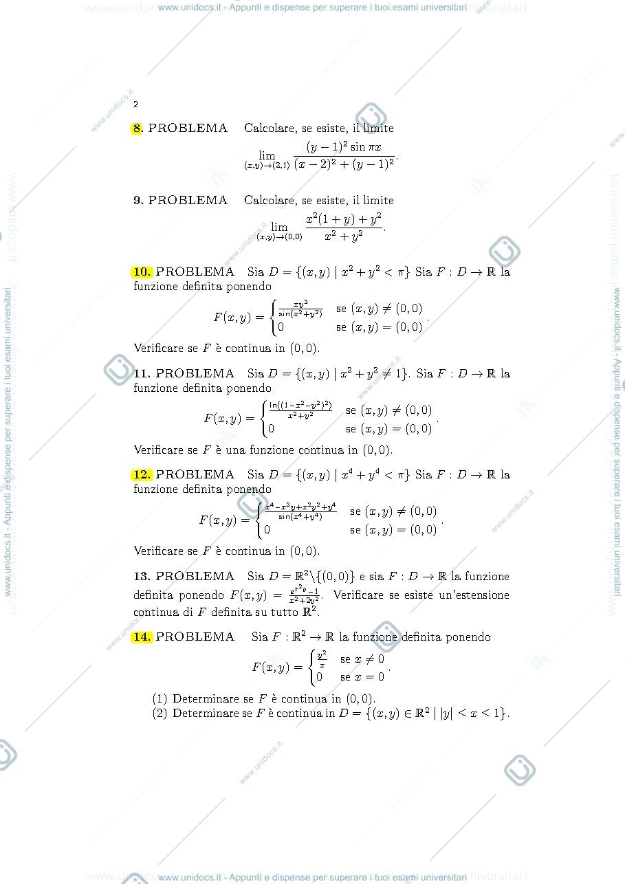 Anteprima pagina 2 — ESERCITAZIONE 1 esercizi prof: Möseneder Frajria Pierluigi