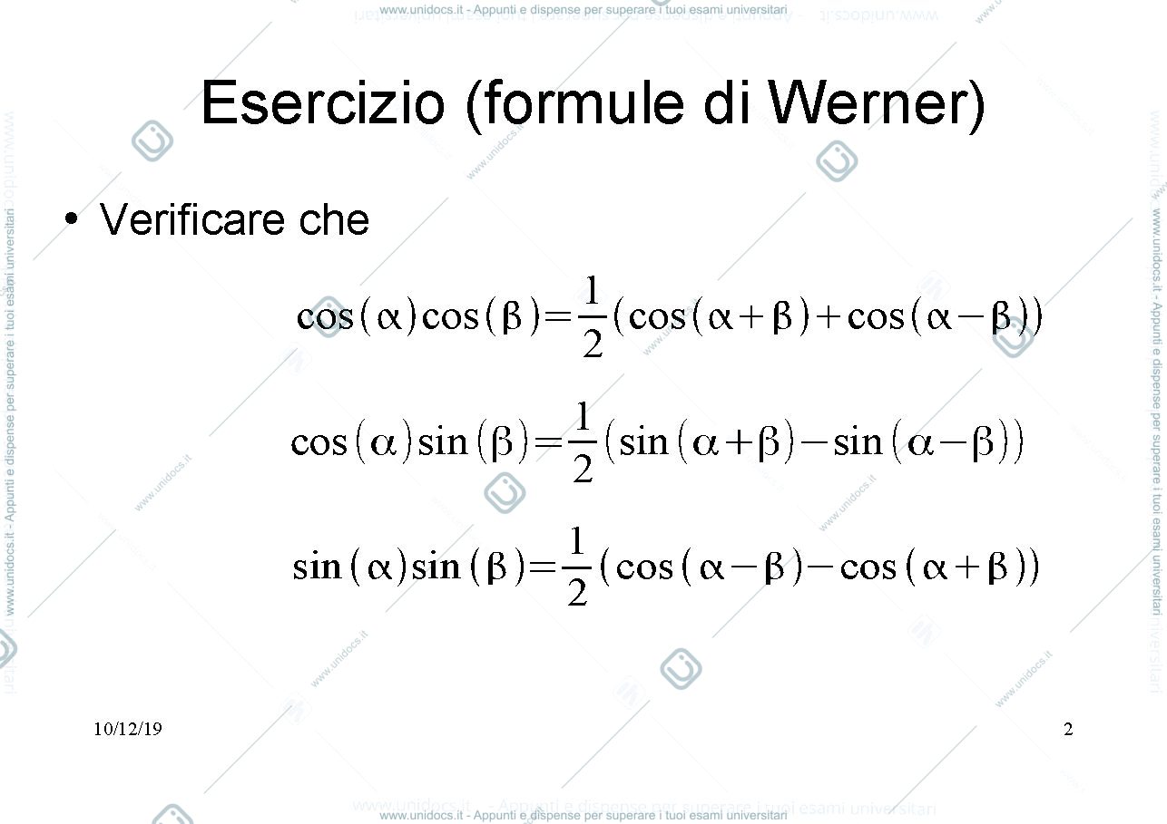 Anteprima pagina 2 — Lezione 19 lezioni 19-20 prof: Möseneder Frajria Pierluigi