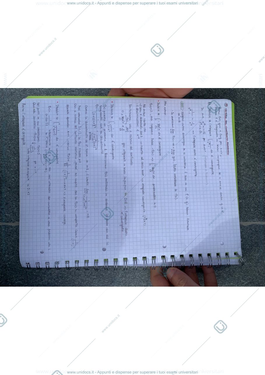Anteprima pagina 4 — ANALISI MATEMATICA 2 