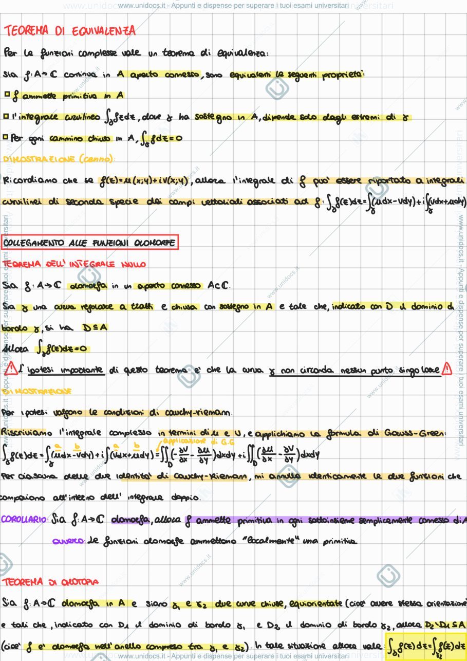 Anteprima pagina 4 — Appunti Analisi 2, parte 2