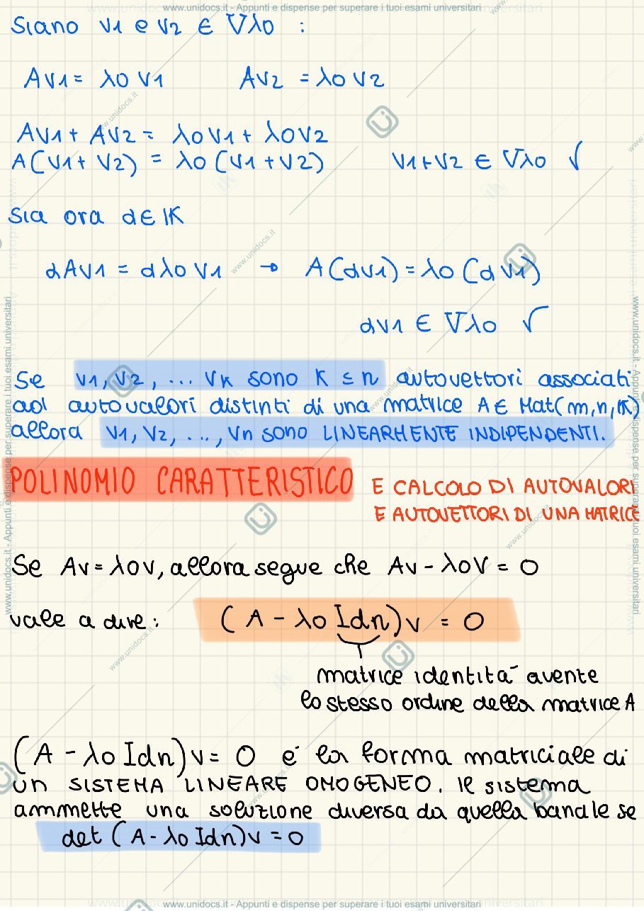 Anteprima pagina 2 — Autovalori eautovettori