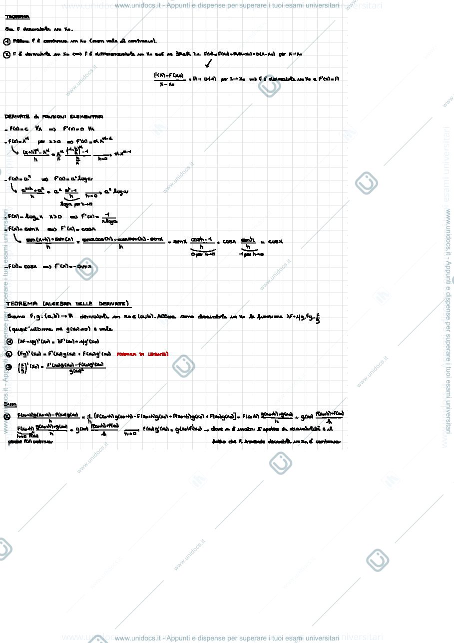 Anteprima pagina 2 — calcolo differenziale