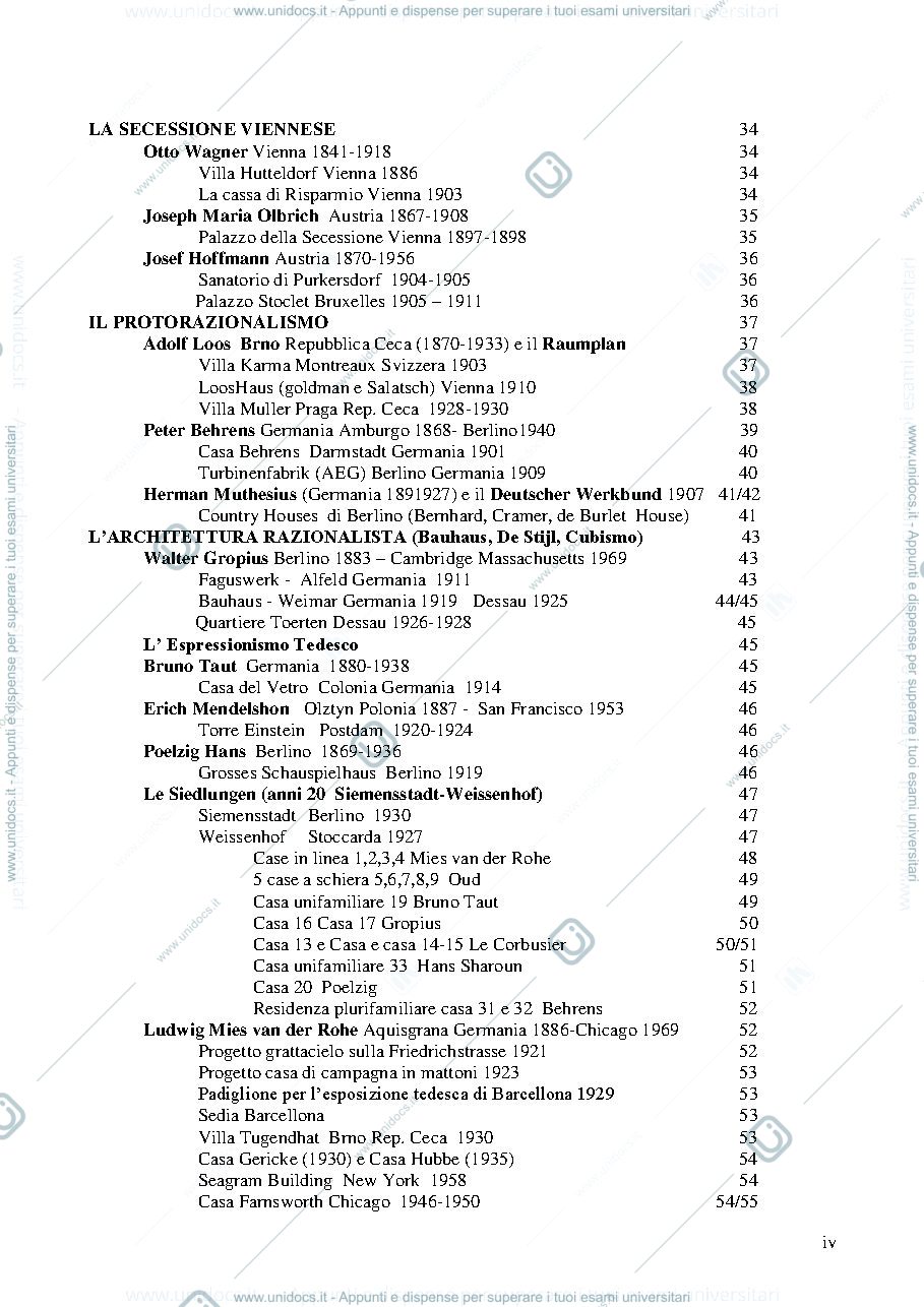 Anteprima pagina 4 — storia dell'architettura contemporanea
