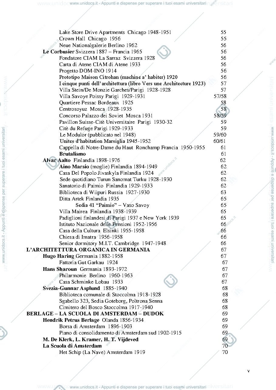 Anteprima pagina 5 — storia dell'architettura contemporanea