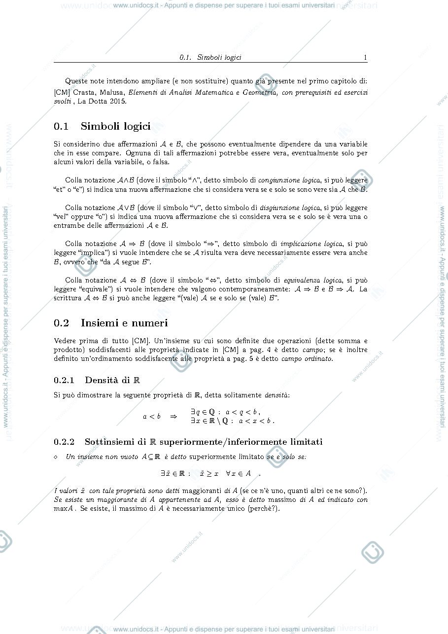Anteprima pagina 1 — Complementi1