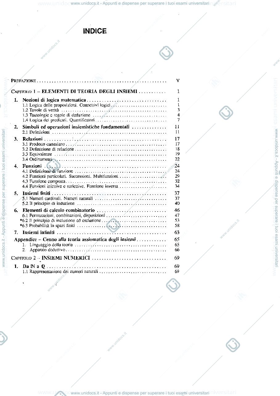 Anteprima pagina 4 — Analisi 1 Pagani Salsa