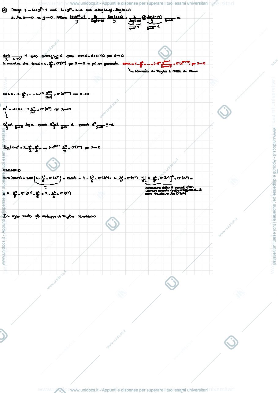 Anteprima pagina 2 — funzioni e limiti