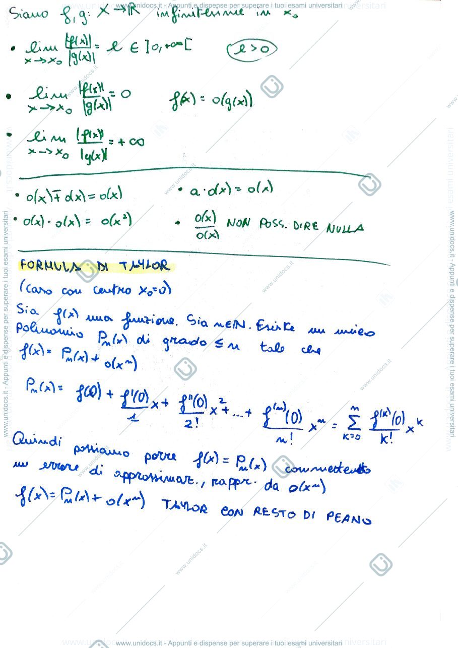 Anteprima pagina 2 — Domande d'esame Analisi I (seconda parte)