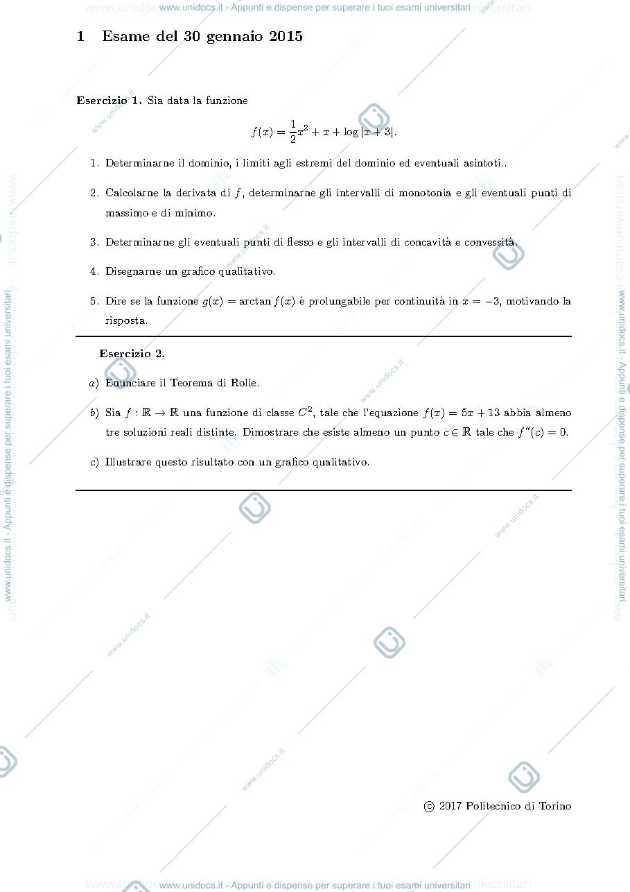 Anteprima pagina 2 — Temi d'esame a.a. 2014-2015