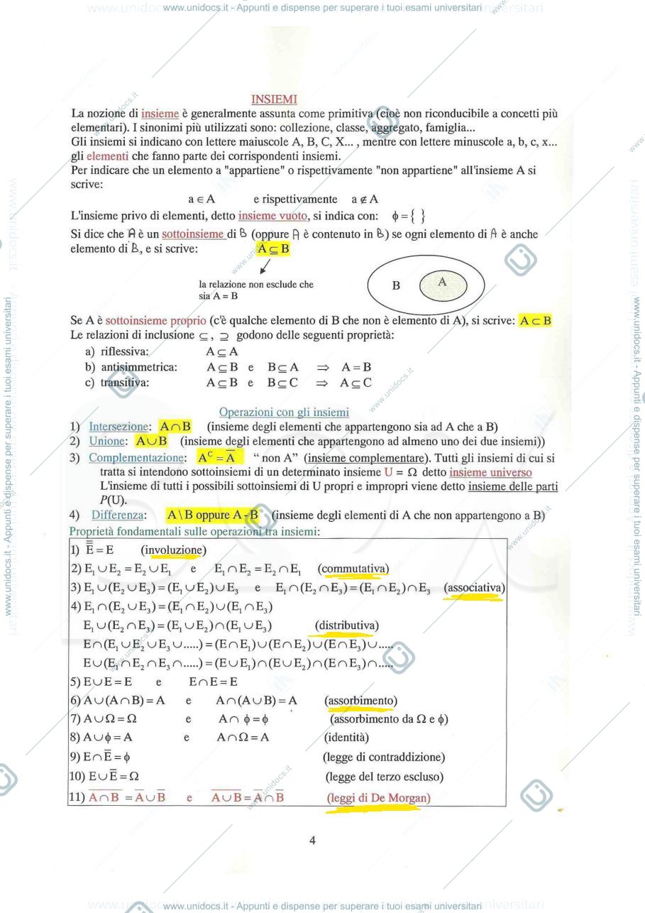 Anteprima pagina 2 — appunti analisi I