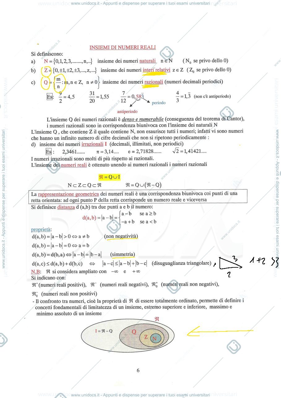 Anteprima pagina 4 — appunti analisi I