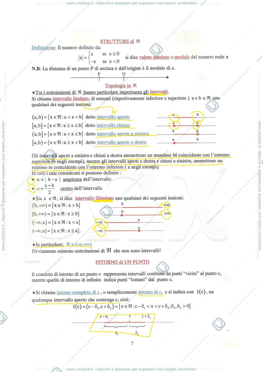 Anteprima pagina 5 — appunti analisi I