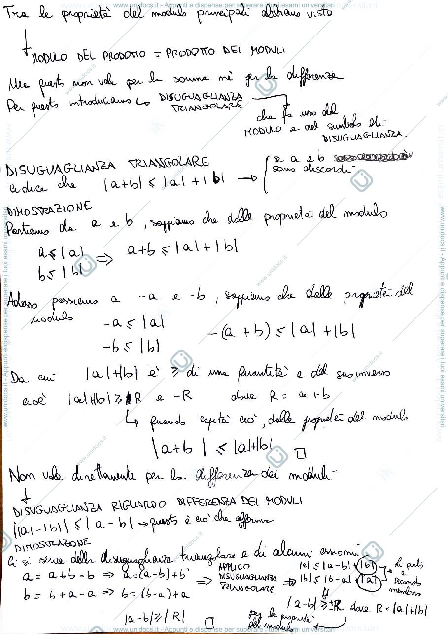 Anteprima pagina 2 — Analisi 1