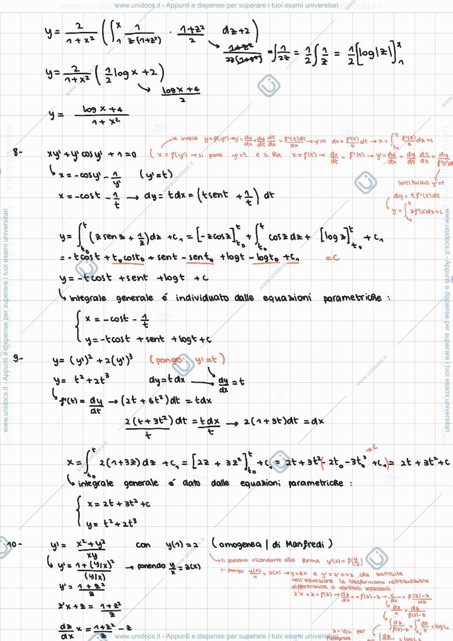 Anteprima pagina 3 — equazioni differenziali
