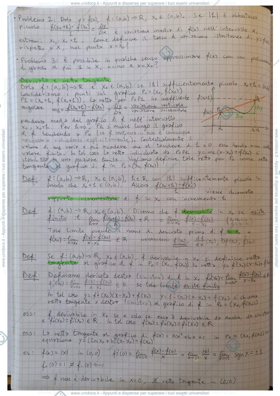Anteprima pagina 2 — Analisi Matematica 1 (Monticelli) parte 3/3