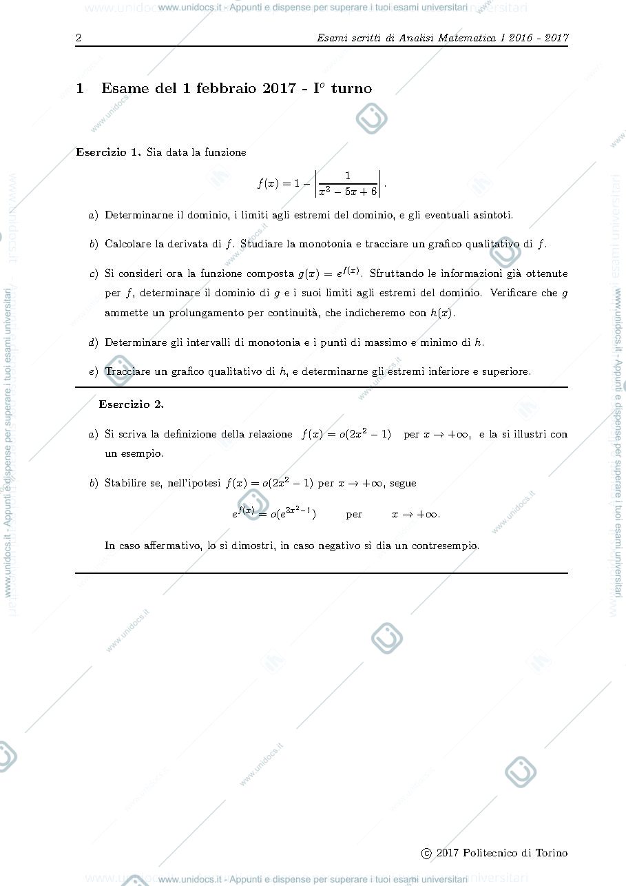 Anteprima pagina 2 — Temi d'esame svolti  a.a.2016-17
